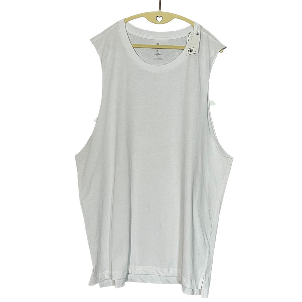 H&M Men’s Relaxed Fit Sports Large Cutout Tank Top